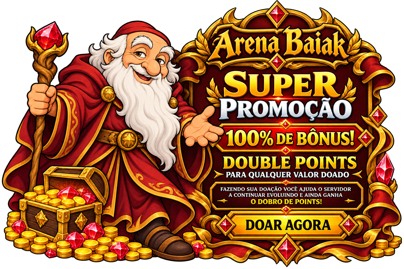 Promo&ccedil;&atilde;o do servidor
